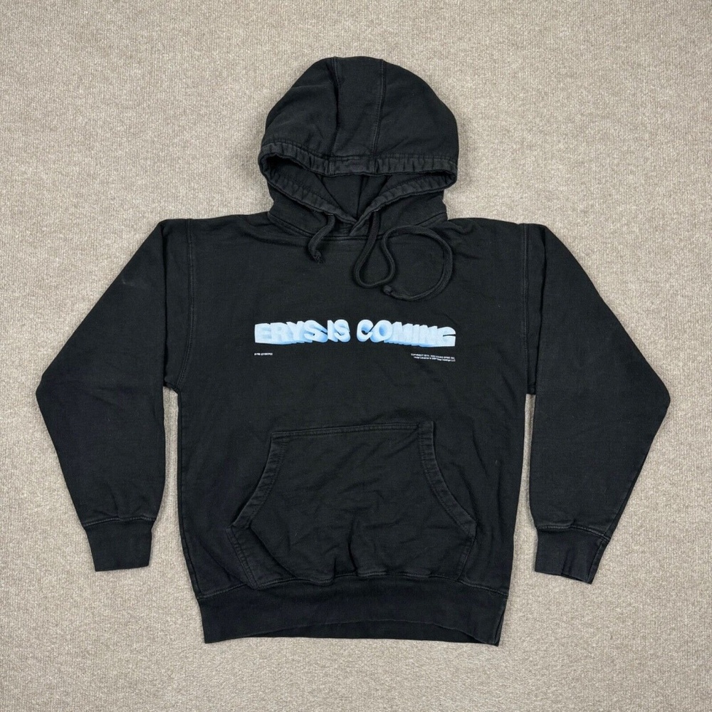 MSFTSrep Hoodie Mens Size M Black Pullover Lightweight Streetwear Eyrs i…